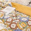 Quilts Baby Quilts Autumn and Winter Bean Quilt Thick Soothing Blanket born Baby Stuff Blankets Bedding Cartoon Comforter 230901