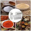 Bouteilles de stockage Boîte d'assaisonnement Pots à épices à 4 compartiments avec plateau Récipients transparents pour poivre, sel, sucre, piment de la Jamaïque, voyage et