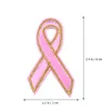 Storage Bottles 30 Pcs Pink Ribbon Cloth Sticker Garment Patches Embroidered Personality Appliques Stickers Melt Logo