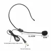 Microfoons Minimicrofoon Professionele draadloze headset met 1 m kabel voor op de taille gemonteerde zender