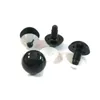 Pop Accessoires Veiligheid Zwarte Amigurumi Ogen Voor Pop Met Plastic Ringen 14mm15mm16mm18mm20mm22mm24mm 230904