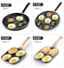 Pans 47 Cups Pancakes Frying Breakfast Egg Pan Durable Nonstick Holes Cooking Ham Pancak Maker Cookware 230901