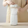 Sokowirówki Blender 12 -częściowy zestaw biały lukier autorstwa Drew Barrymore Juice Blender Portable Blender Butelka Przenośna blender Kitc R230725