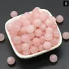 12mm niet-poreuze bal kristal natuurlijke mineralen Reiki helende stenen kralen roze kwarts Amethist bol DIY geschenken citrien woondecoratie