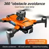 S99MAX Drone pliable à double caméra HD avec télécommande intelligente, lumière de navigation nocturne LED, positionnement du flux optique, caméra de contrôle électronique, mode sans tête - Noir