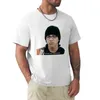 Herrpolos sidskinn uk t-shirt anpassade t skjortor pojkar djurtryck skjorta vit överdimensionerade vanliga män