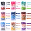 Tänder leksaker 50pcslot 12mm silikon spacer pärlor för diy charms födda omvårdnadstillbehör halsband pacifier kedja tänder leksak bpa gratis 230901