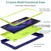 Kickstand Huchstick Huchdroof Hybrid Hybrid Three Three Protection Cover for iPad 10 10.2 Mini6 Pro 11 12.9 iPad Air5 Air 4 10.9