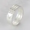 Anillos de boda Anillos de moda de acero inoxidable para hombre Anillos Atlantis para mujeres / hombres Compromiso / Anillo de bodas Joyería 230901