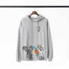 Mens designer hoodie Men's Hoodies Sweatshirts Hoodie Designer Gary Painted Graffiti Letters Printed Loose Casual Fashion Men Women Hoodies