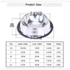 Dog Bowls Feeders 3 Styles Pet Feeding Bowls Stainless Steel Non-slip Dog Bowl Durable Anti-fall Cat Puppy Feeder For Dogs Teddy Golden Retriever 230901