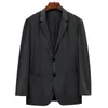 Ternos masculinos 5968 -2023 lazer oeste conjunto de roupas trend8 manga comprida pequeno terno coreano fino temporada jaqueta peças únicas