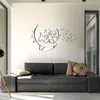 Wall Stickers Muslim Culture Islamic Acrylic Mirror Sticker Bedroom Living Room Decoration Creative Environmental JM420