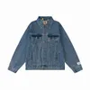 2023 Designer Mens Denim Jacket Femme Mode Denims Manteau Classic Wash Strass Vêtements d'extérieur Automne Hiver Protection solaire Manteau Tops GA03