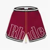 Projektantki szorty rhude szorty męskie kapsułki letnie spodnie plażowe MASHT MATELATEL DEAME LUSE Basketball 2851