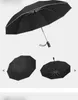 Paraplu's ZK20 Automatische Paraplu LED Reflecterende Regen Zon Omgekeerd Zakelijk Met Strips