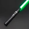 LED-lichtsticks TXQSABER Neo Pixel Lightsaber Smooth Swing Zwaar duelleren RGB SNV4 Metalen gevest FOC Blaster Speelgoed Jedi Laserzwaard Cosplayspeelgoed 230901