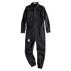 Spring and Autumn Male Denim Suit Jumpsuit HipHop Overalls jeans Suits Handsome Nine-point pants large size Costumes271J