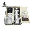 Tea Cups 1 SetLot Gaucho Yerba Mate Travel Kits Is Convenient For Loading Stainless Thermos Gourds Bombilla Straw Can 230901