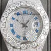 Diamond Watch 42mm Mens Automatic Mechanical Diamonds Bezel Watches Sapphire Waterproof Wristwatch Fashion Wristwatches Montre De Luxe Zw6r 1GDL