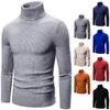 Herrenpullover Herbst und Winter Rollkragenpullover Männliche koreanische Version Casual Allmatch Strickbodenshirt 230904