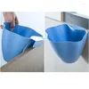Storage Bottles Space-saving Hanging Decorative Kitchen Easy To Use Durable Trash Can Flower Shaped Cleaning Fashionable