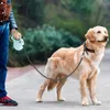犬の襟のリーシュ35メートルナイロン格納式犬の襟小さな中程度の大きな犬の猫の鎖リード犬のアクセサリールーレットリーシュドッグサプライ230901