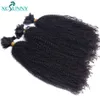 Koronkowe peruki Afro Kinky Birly Birmese Human Human Hair do Plejanie Bez wątpliwości Włosy Pełne końce Full Ends Podwójne wiązki włosów 230901