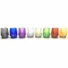 1Pcs 810 Drip Tip Acrylic Elliptical Opening Straw Joint for Machine Accessories