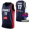 Imprimir Basquete Copa do Mundo de 2023 França 77 Damien INGLIS Jersey 12 NANDO DE COLO 00 Sylvain FRANCISCO MATHIAS LESSORT Victor Wembanyama Evan Fournier Nicolas Batum