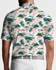 Herrpolos paradise Island Polo Tshirts Art Print Trending Shirt Summer Shortsleeve Custom Clothing 230901