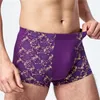 Mutande Boxer Slip Elastico U Convesso Intimo maschile Comodo per la pelle da uomo comodo da indossare ogni giorno