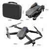 E88 EVO Drones HD Dual Camera Brushless Power UAV Optical Flow Hover Long Range RC Quadcopter Foldable Mini Drone For Kids E88