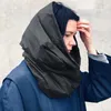 Eşarplar Moda Tasarımı Kalın Neck Sıcak Baş Eşarp Kadın Erkekler Unisex Kış Sonsuzluk Döngüsü Kabarplar Su geçirmez Yağmur Snood 230904