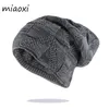 Beanie/Skull Caps Style Winter Beanies Skullies Fashion Men Women's Warm Hat Knitted Bone Bonnet Brand Male Colorful Casual Star Hats Cap 230904