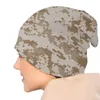 Bérets Digital Desert Camo Skullies Bonnets Casquettes Hiver Chapeau Tricoté Hip Hop Adulte Armée Militaire Camouflage Bonnet Chapeaux Casquette De Ski En Plein Air