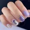 False Nails Flowers Manicure Tools Full Cover Press On Nail Decorations Stars 3D Art Tips Fake