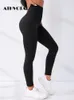 Kvinnors leggings Athvotar High midja Kvinnor Komprimering Push Up Fitness Sports Corset Slim Sportwear Female Gym Pants 230901