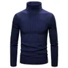 Herrenpullover Herbst und Winter Rollkragenpullover Männliche koreanische Version Casual Allmatch Strickbodenshirt 230904