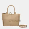 Bottegass Bag Vene Explosive Fashion Bott Handväskor Samma lädervävda arco Tote Shoppingväska en axelhandtag Mother Bag Kvalitet