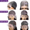 Perruques synthétiques Wigirl droite HD Transparent 13x6 dentelle avant perruques 30 40 pouces 13x4 frontale Remy 250% 5x5 perruque sans colle cheveux humains prêt à porter 230901