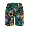 Shorts pour hommes Tropical Board Males Garden Floral Print Beach Pantalons Trenky Swim Trunks Grande Taille