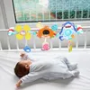 Rattles Mobiles Baby Toy Stroller Arch Musical Rattle Adjustable Clip Crib Mobile Hanging Bed Bell 0 12 Months Educational Toys For born Gift 230901