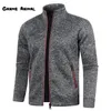 Męskie swetry Spring Spring Męski kołnierz bluza na bluza zamek błyskawiczny stojak kołnierzyka Pullovers Man Blushirts Man Zippers Sweater Płaszcze 230904