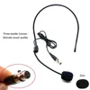 Microfoons Minimicrofoon Professionele draadloze headset met 1 m kabel voor op de taille gemonteerde zender