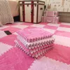 Tapijten Karpet Puzzel Ruang Tamu Mewah Anak anak Tikar Bayi Bermain Kamar Tidur Busa Eva Di Tetap Hangat Speelmat 5 10 Buah 230904