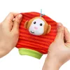 Grzechotki telefoniczne 1Pairbaby Toys 0612 miesiące urocze nadziewane zwierzęta Baby Rattle Socks Born Make Sounds for Babies 230901