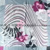 펜던트 스카프 2020 우아한 여성 대형 사각형 실크 스카프 인쇄 90*90cm 패션 봄과 가을 회색 및 자주색 폴리 에스테르 실크 스카프 숄 x0904