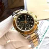 Automatic Mechanical Watch 40mm Mens Watch Stainless Steel Case Waterproof Fashion Watch Montre De Luxe 44DV