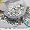 Decorazioni per nail art 200 pezzi lotto Mix Strass a forma di Aurora Strass Gemme Decorazioni Professionisti delle unghie Forniture Unghie Gioielli Pendenti per manicure 230904